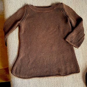 Cotton sweater